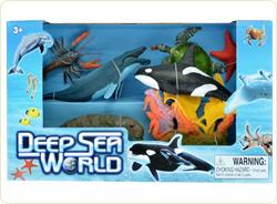 Set mare figurine animale marine