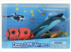Set mic figurine animale marine