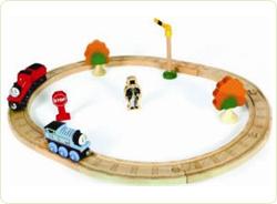 Thomas si James starter set - Thomas Wooden Train 