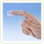 Periuta de dinti din silicon, pentru folosire pe deget 