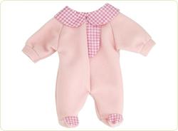 Pijama roz pentru papusi 38-42 cm