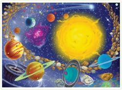 Puzzle Sistemul Solar 100 pcs