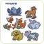 Puzzle tematic cu animale 3-5 piese