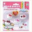 Hello Kitty set 3  Inele cu luciu de buze                                                           