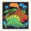Carnet de colorat Catifeaua magica - Dinozauri