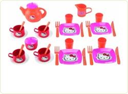 Set mic dejun si set ceai Hello Kitty