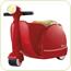 Valiza Tricicleta copii  - red