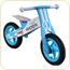 Bicicleta fara pedale din lemn  - albastru1