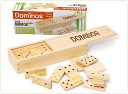 Domino din bambus