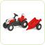 Tractor cu pedale si remorca 012510 