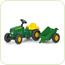 Tractor cu pedale si remorca copii 012190 