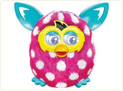 Furby Boom Roz Alb - Noua Generatie