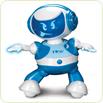 Robotel dansator Lucas (robotul albastru)