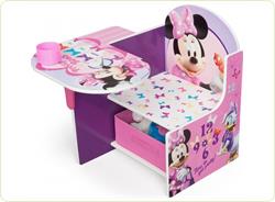 Scaun multifunctional din lemn Disney Minnie Mouse