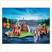 Set aniversar Playmobil -  Competitia cavalerilor si tun