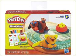 Plastilina Play-Doh Makeables Catei