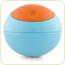 Snack Ball - caserola in forma de minge - portocaliu-albastru