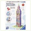 Puzzle 3D Big Ben colorat, 216 piese