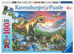 Puzzle Epoca dinozaurilor, 100 piese