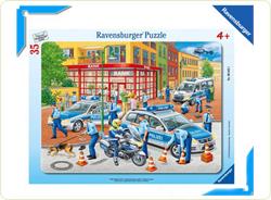 Puzzle Fortele Politiei, 35 piese