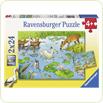 Puzzle Lac, 2x24 piese