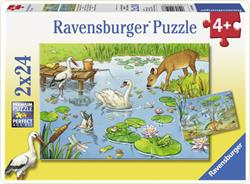 Puzzle Lac, 2x24 piese