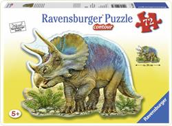 Puzzle Triceratops, 72 piese