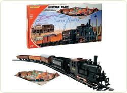 Trenulet electric Western cu Diorama