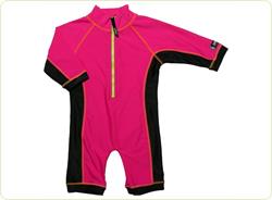 Costum de baie pink black  protectie UV 