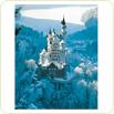 Puzzle Castelul Neuschwanstein iarna, 1500 piese