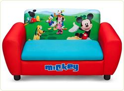 Canapea si cutie depozitare jucarii Disney Mickey Mouse