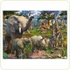 Puzzle Animale in salbaticie, 18000 piese