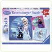 Puzzle Frozen Elsa, Anna si Olaf, 3x49 piese