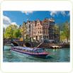 Puzzle Turul canalului in Amsterdam, 1000 piese