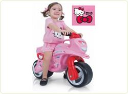 Motocicleta fara pedale Tundra Hello Kitty