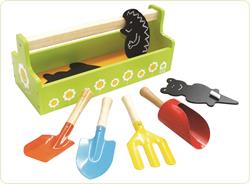 Set de unelte de gradinarit cu sort pentru copii