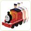 Thomas & Friends - Locomotiva James cu conductor