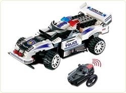 Masina de Politie compatibila lego cu telecomanda
