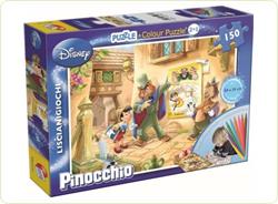 Puzzle Disney 150, fata dubla+carioci Pinocchio