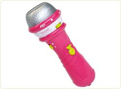 Microfon pentru karaoke cu lumini