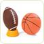 Set dublu de joaca basketball&football
