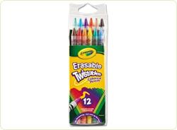 Set 12 creioane colorate retractabile