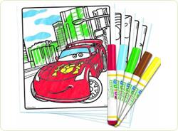 Set Carte de colorat Cars