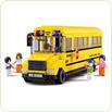 Set de constructie –Autobuz mare de scoala