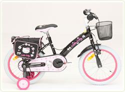 Bicicleta copii Hello Kitty Romantic Black-Pink 16
