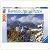 Puzzle Castelul Neuschwanstein iarna, 3000 piese