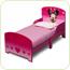 Set pat cu cadru din lemn Disney Minnie Mouse si saltea pentru patut Dreamily - 140 x 70 x 10 cm