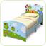 Set pat cu cadru din lemn Disney Winnie si saltea pentru patut Dreamily - 140 x 70 x 10 cm