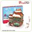 Christmas Accessory Shop - Puzzle 3D - 46 piese 
