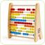 Abac din lemn cu bile colorate